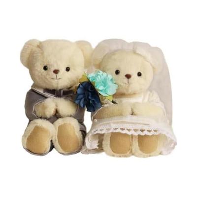 [Petilou] Happy Wedding Bear (Normal) 12cm 4S Size, Giving the Happiness of Marriage and Engagement