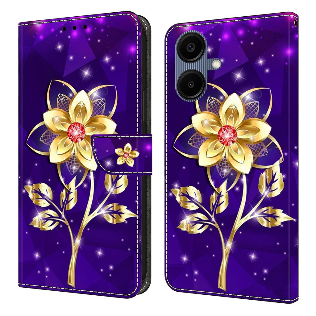 For Samsung Galaxy A07 4G Wallet Case Pattern Printing PU Leather Flip Stand Phone Cover