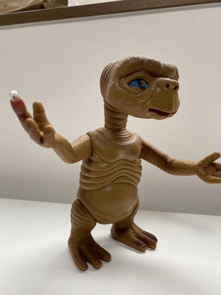 [USED] E.T. Figure with Glowing Eyes, Approximately 20cm