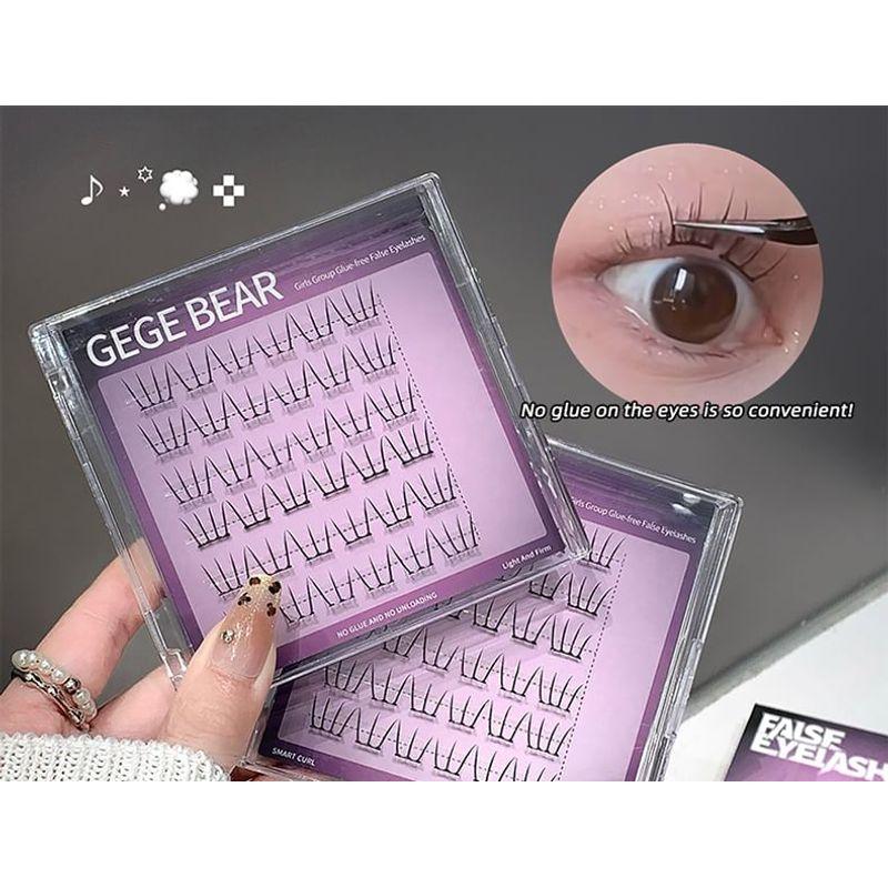 Gege Bear - Girls Group Glue-Free False Eyelashes
