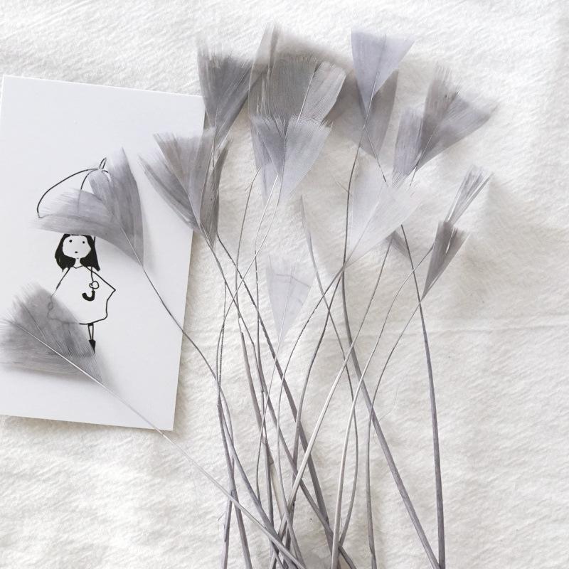 18 Color Feathers Decorative Diy Handmade Materials Xiaopie Color Feather Decorative Headwear Clothing Accessories