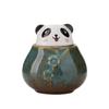 Tea Canister Panda Ceramic Storage Tank Creative Cute Tea Table Ornaments Living Room Coffee Table Decoration