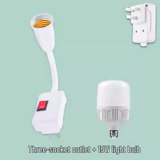 Influencer Wall-Mounted Bedroom Lamp: Plug-in, No-Wire, Punch-Free, Eye-Friendly, Energy-Saving, Warm Super-Bright Light