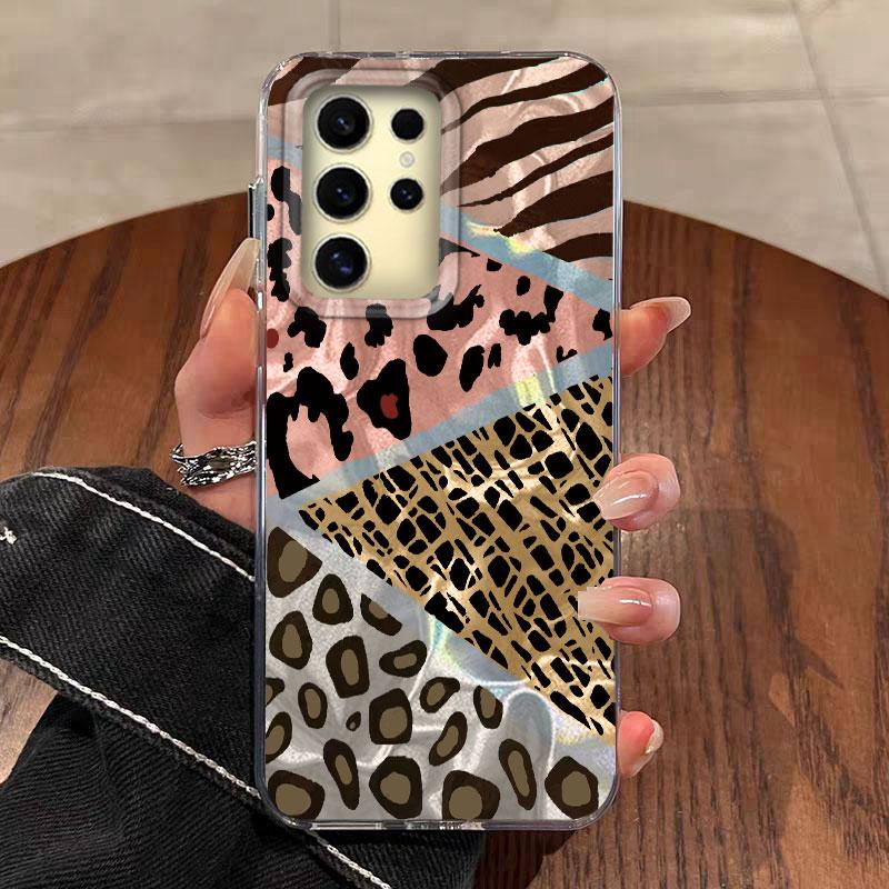 

Case For Samsung Galaxy S24 S25 Plus Ultra A36 A56 A15 A25 A55 A35 A16 A26 5G Phone Cover Gradient Color Fashionable TPU Bumper Samsung A35