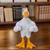 1 Piece of Creative and Quirky Muscle Duck Key Storage Ornament, Eye-Catching Desktop Decoration, Spreading Joy, Unique Home Decor Piece
