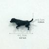 1/64 Miniature Animal Model Painted Realistic Scene Decor for DIY