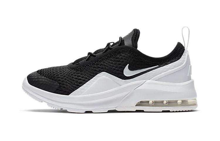 

Nike Air Max Motion 2 Breathable Low top Running Shoes Black White Children Aged 3 7 Years Old AQ2743-001 28