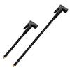10-200cm Extension TireValve Adaptor TireValve Locking Chuck Quick Connect and Release Tire Inflator Pump Hose Adapter
