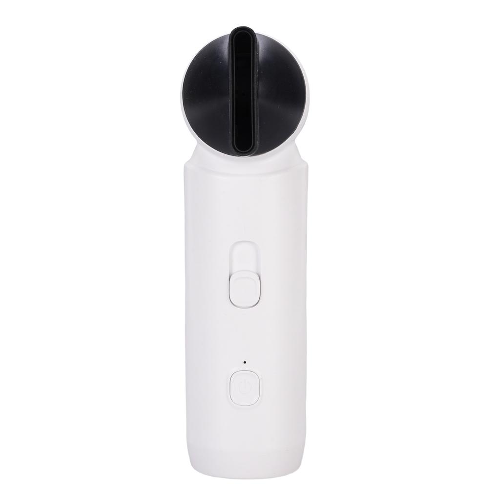 Cordless Hair Blower Dryer 80000 RPM Adjustable High Speed Fast Drying Hair Dryer with 360 Degree Rotation Nozzles White