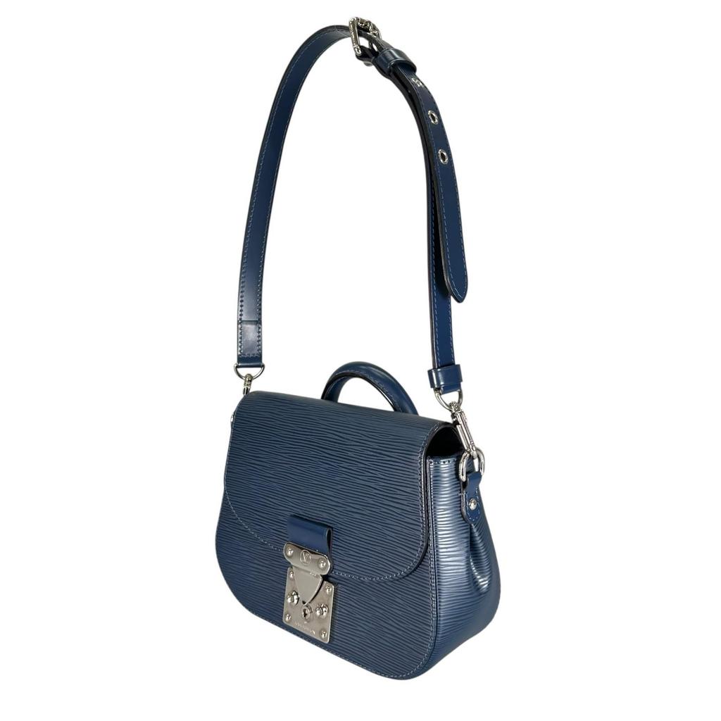 LOUIS VUITTON Eden PM M40652 Shoulder Bag blue Women used
