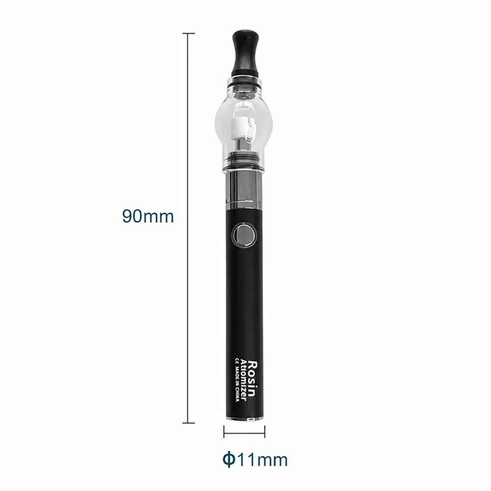 1Set USB Charging Rosin Atomizer Thickened Glass Alloy Steel PCB Short Circuit Detector 90x11mm Rechargeable Battery