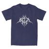 Man T-Shirt Mgla Black Metal Music Logo T Shirts Leisure Beach Tees Vintage Custom Logo 100% Cotton Tops Gift
