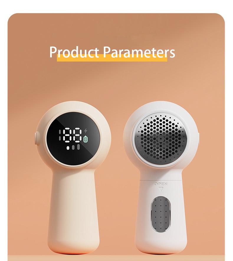 Fabric Shaver Electric Lint Remover Hair Ball Trimmer Household Clothes Shaver USB Rechargeable Pilling Remover Clothing Sweater