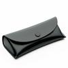 Glasses Case, Bright Leather Sunglasses Case, Pu Leather Sunglasses Case, Black Sunglasses Case For Men And Women.