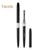 Nail Art Brush Metal Handle Soft Faux Mink Bristles Multifunctional UV Gel Carving Pen Professional Manicure Tool Nail Acrylic Liquid Powder