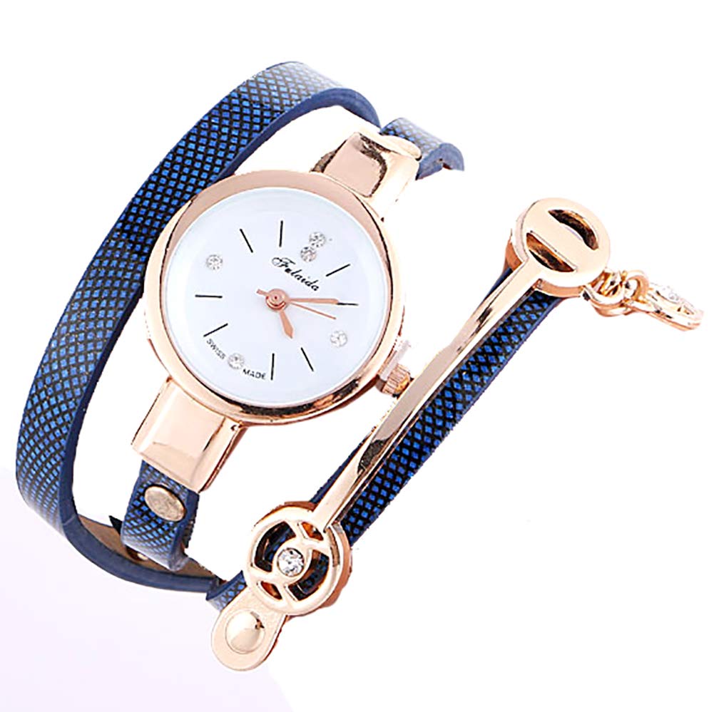 

Часы Blue [ZooooM] Браслет-стиль ZM-WATCH621 Женские синий