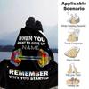 Motivational Quote With Colorful Dumbbell Four Seasons Blanket Customized With Your Name Lightweight And Warm Perfect Gift For Home Office Camping