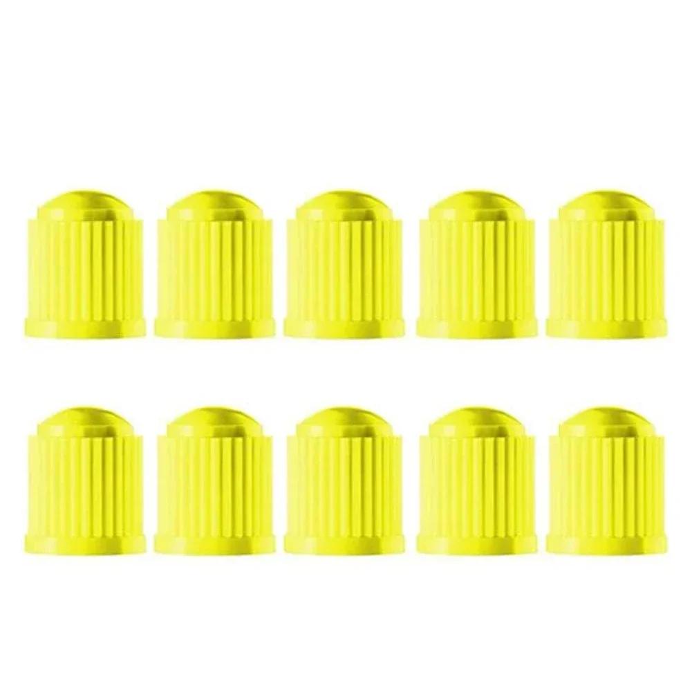 10-40PCS Car Tire Valve Plastic Bike Tyre Valve Caps O Rubber Ring Covers Dome Shape Dust Valve for Auto Motorcycle Cap Decor