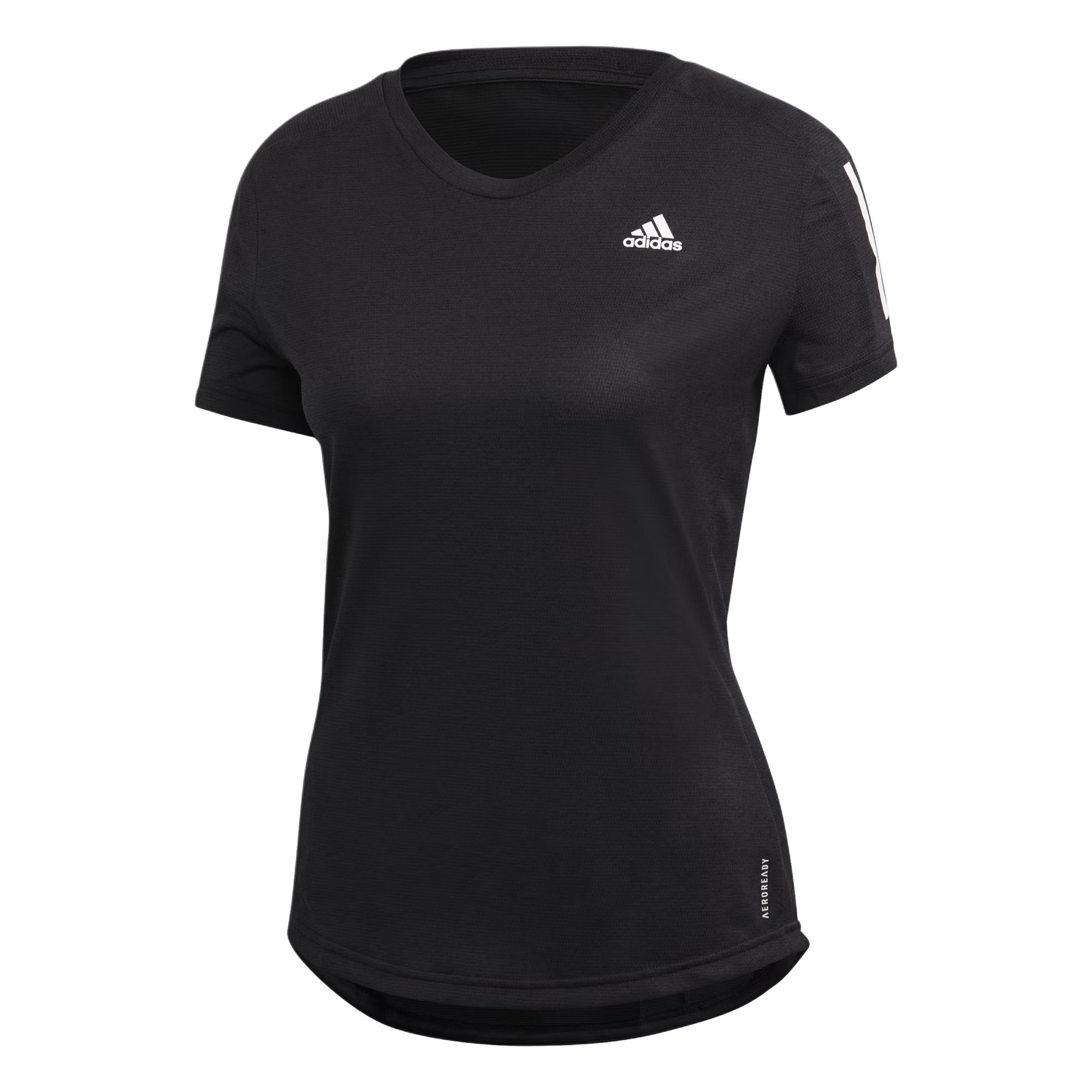 

Adidas T Shirts Women s Black Crew Neck Moderate Other GC6627 M