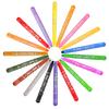 Oil Pastels Set: 12, 24, 36 Water-Soluble Washable Colors for Students and Kindergarten with Brushes