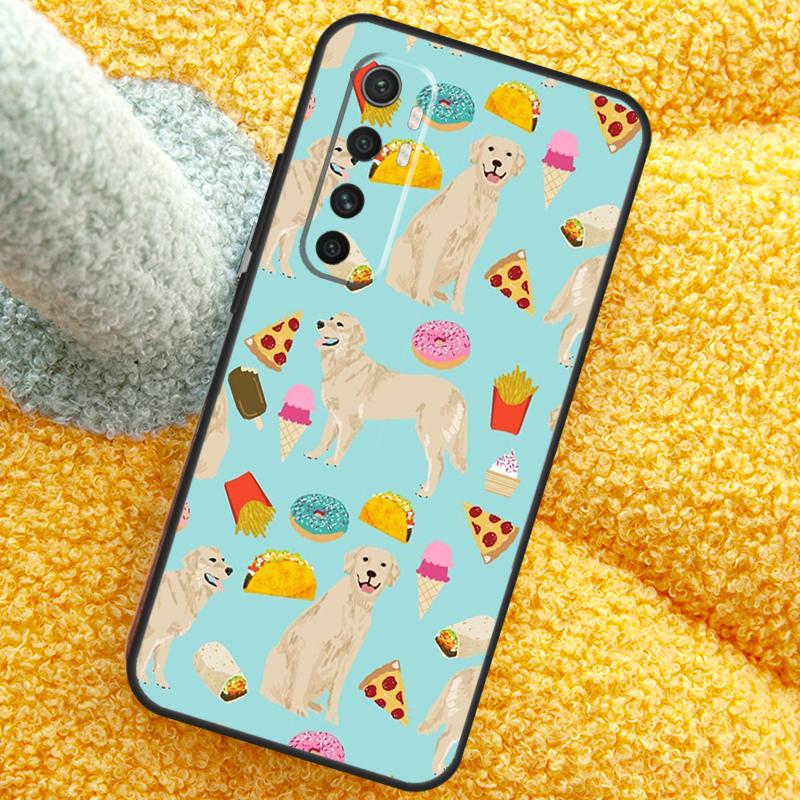 Cartoon Golden Retriever Hund Hülle Für Xiaomi 15 14 Ultra 13T 14T 15T 17 Pro Max Abdeckung Für POCO X7 F8 Pro X3 X5 X6 F5 F6 F7