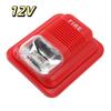 Strobe Light Wireless Fire Alarm Horn Alert Strobe Sounder Sound & Light Alarm  Office Environment