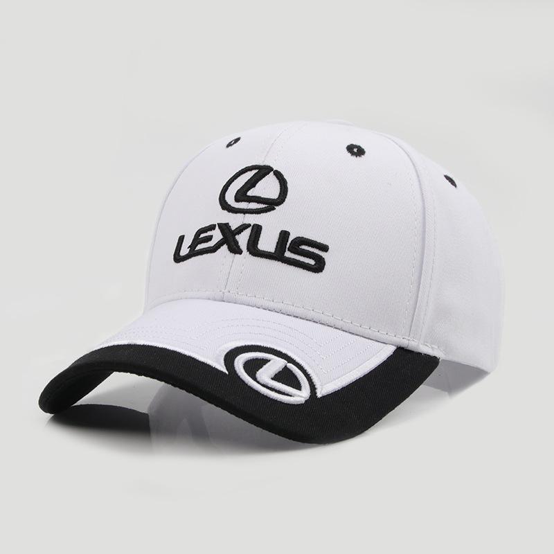 

Baseball Cap Outdoor Summer Sports Hat Embroidered Men Women Baseball Cap For Lexus GS F Sport 350 Ct200h Uvx 250h Nx 300h Rx білий
