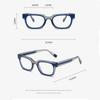 Anti-Blaulicht-Brille Damen Für Herren Vintage Marke Designer Myopie Sehstärke Optisch Computer Zweifarbig Brillenrahmen