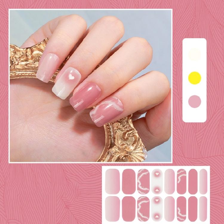 French Manicure Stickers Set Chip Resistant Design Seamless Adhesion Perfect For Short Or Long Nail Shapes
