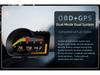 F15 Car Mod HUD: OBD Display for Speed, RPM, Water & Oil Temp, Fuel Consumption, Turbo & Clock