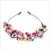 Hair Accessories Wreath Bride Headband Flower Garland Floral Headband Party Wedding Festival Decor