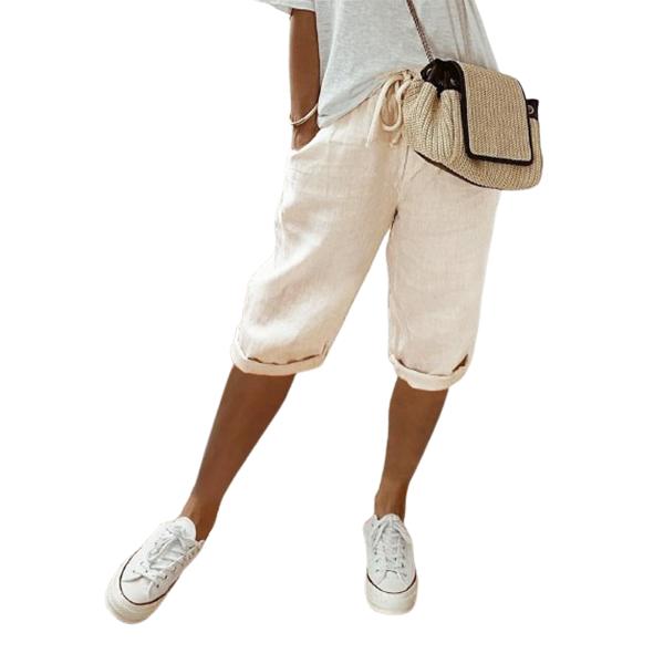 Pantaloncini Estivi da Donna Linea Running Allenamento Pantaloncini Larghi Pantaloni Cargo con Tasche
