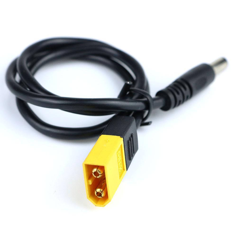XT60 To DC5525/5521 Cable for TS100/T12 Soldering Iron Battery Connection