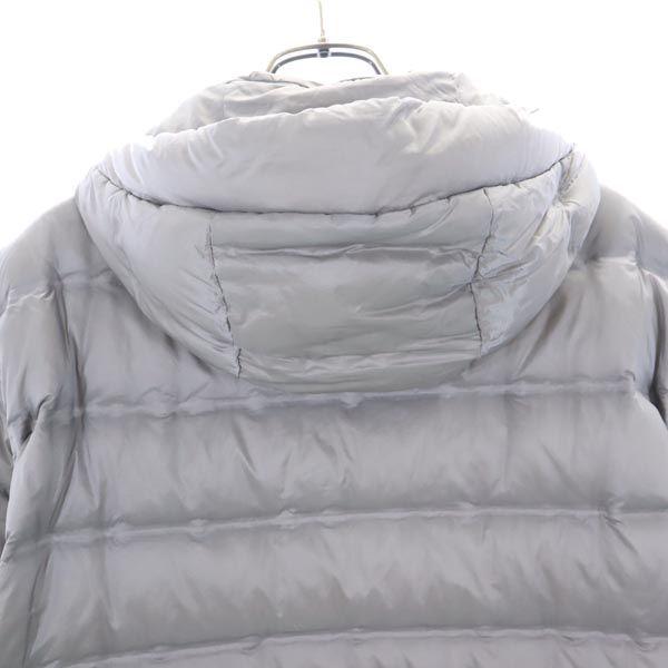 UNIQLO Ultra light down jacket L gray Seamless Hood Men's Used