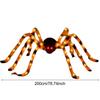 Halloween Big Light Up Spider Scary Hairy LED Spider with Bendable Legs for Indoor Outdoor Halloween Yard Home House Decor