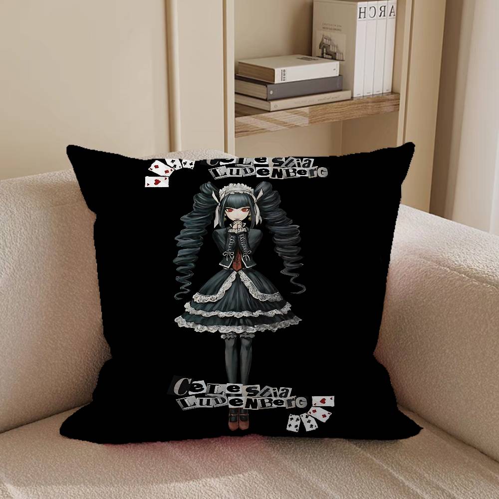 C-Celestia LudenbergS Personalized Pillow Dust Cover Bedroom Kids Party Decoration Pillowcase Birthday Children Gift