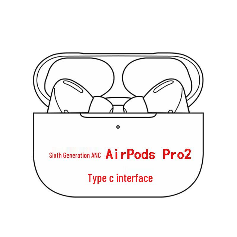 

TWS Huaqiangbei Bluetooth Earphones for Apple AirPods Pro 2, Noise-Cancelling, Compatible with 5th & 6th Generation Devices. With Neutral Packaging