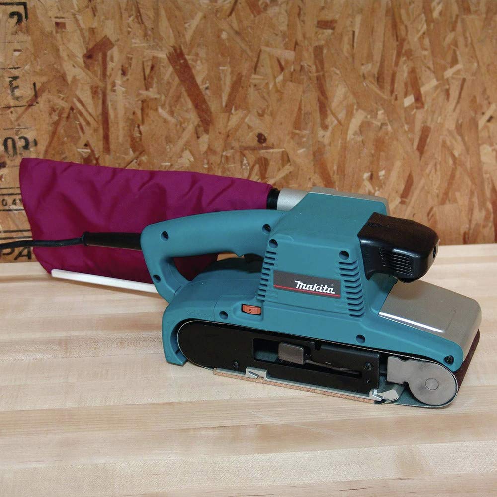 Makita Belt Sander with Dust Collection 9404 Device, 100mm,