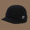 Soft Ear Protection Peaked Cap Headgear Knitted Elastic Hat Equestrian Hat Hooded Thermal Cap  Men