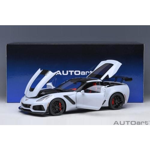 AUTOart 1/18 scale Chevrolet Corvette (C7) ZR1 Gray Metallic Finished Product