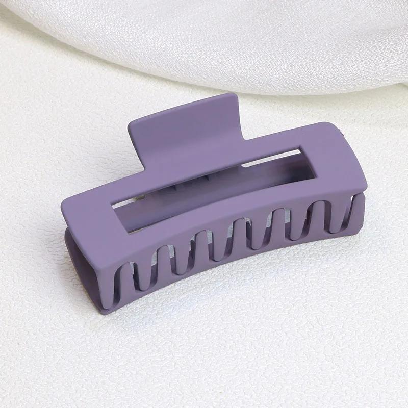 10,5 cm Grande Pinza per Capelli Geometrica Opaca Fermaglio per Capelli da Donna Accessorio per Capelli Fermagli Pinze a Granchio Moda Coreana Ornamento Accessori per Capelli