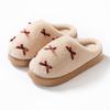 Cotton Slippers Home Autumn and Winter Cotton Shoes Fleece Non-slip Cotton Mop Thick-soled Warm Wool Slippers Couple Shoes