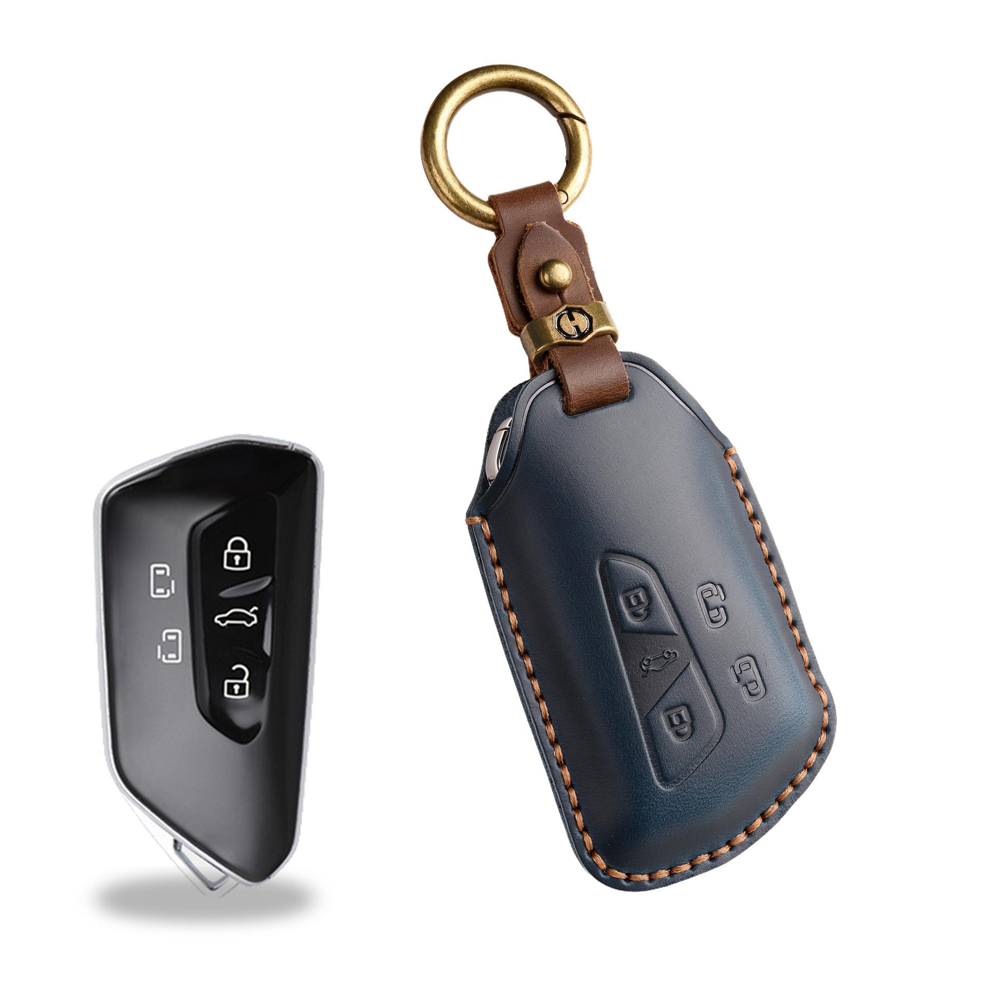 

Retro key cover for Volkswagen ID3 ID4 ID6 key bag Lingdu L Golf car key protective case
