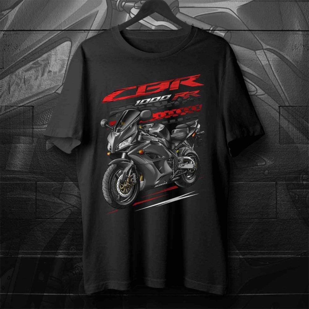Honda Mens and Womens Tshirt Honda CBR1000RR Summer Motorcycle Tee Racing Shortsleeved Spring Cycling Offroad Fashion Top