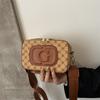 Fashion Retro Printing New Small Square Bag Women's Personality Commuting Summer Leisure Niche High-end Messenger Bag
