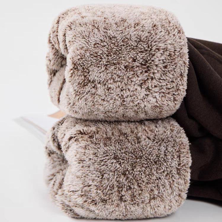 2024 New High Waist Velvet Harem Pants - Slim, Warm, Loose-Fit Trousers for Autumn & Winter