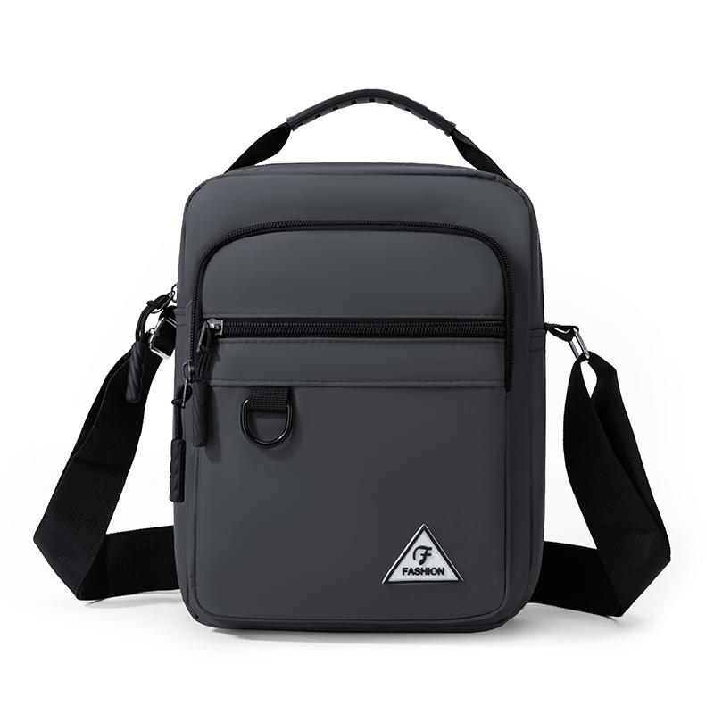 New Simple Casual Business Men Bag Water-Repellent Crossbody Bag Fashion Trendy Shoulder Bag for Daily Use Travel Work