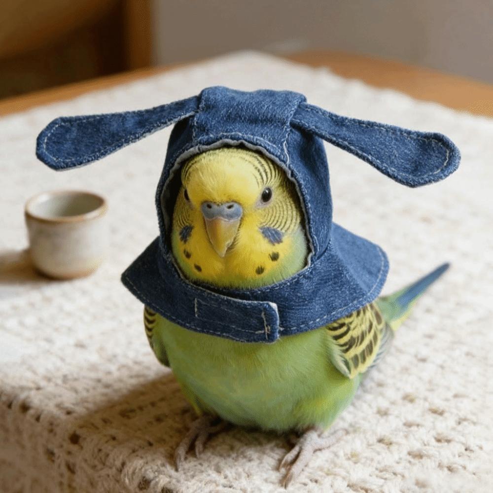 Cozy Pet Bird Cape Windproof Bird Go Out Costume Fashion Bird Flight Cap  Going Out