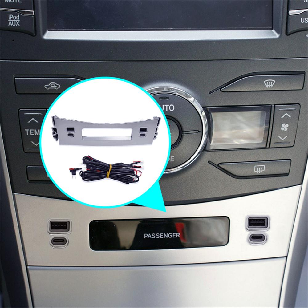 A/C Lower Panel Moditifed USB Charging For Toyota Corolla 10-13 w/ Hole Version