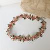 Gifts Women Embroidery Romantic Floral Sweet Jewelry Choker Chain Clavicle Chain Flower Necklace